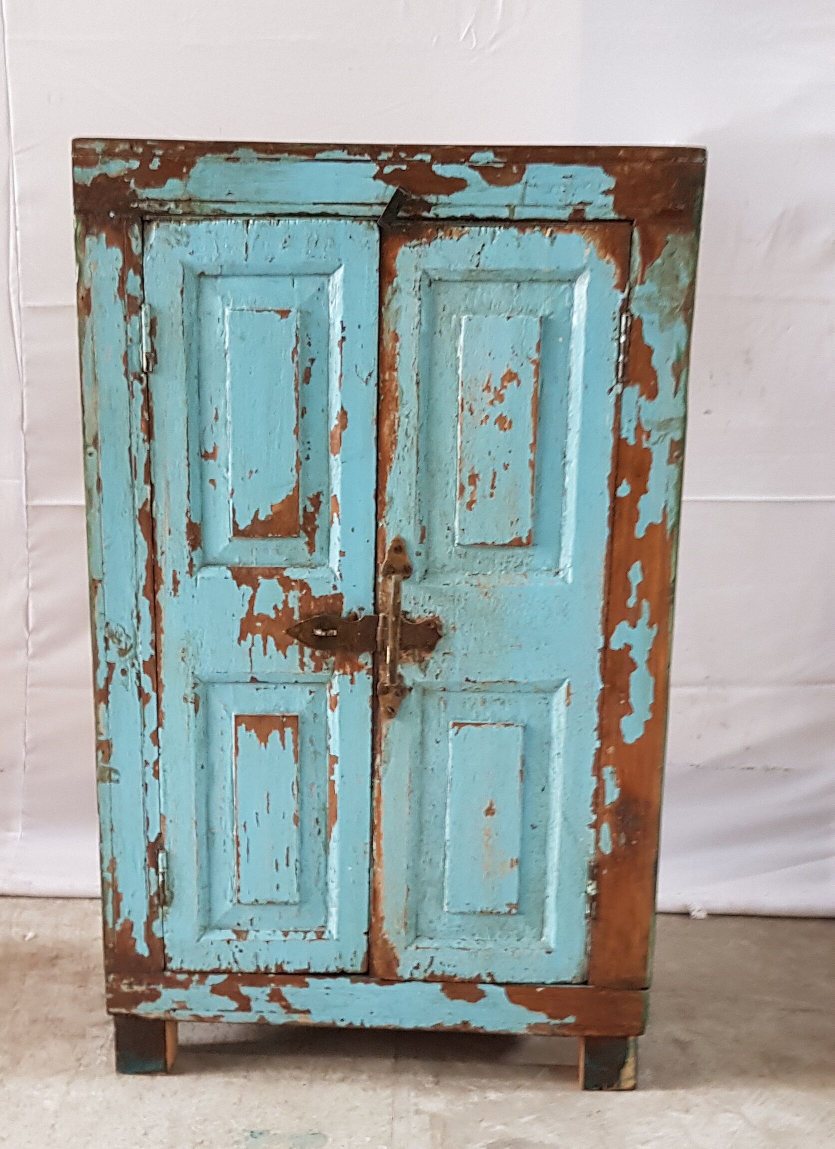 Old teak wardrobe