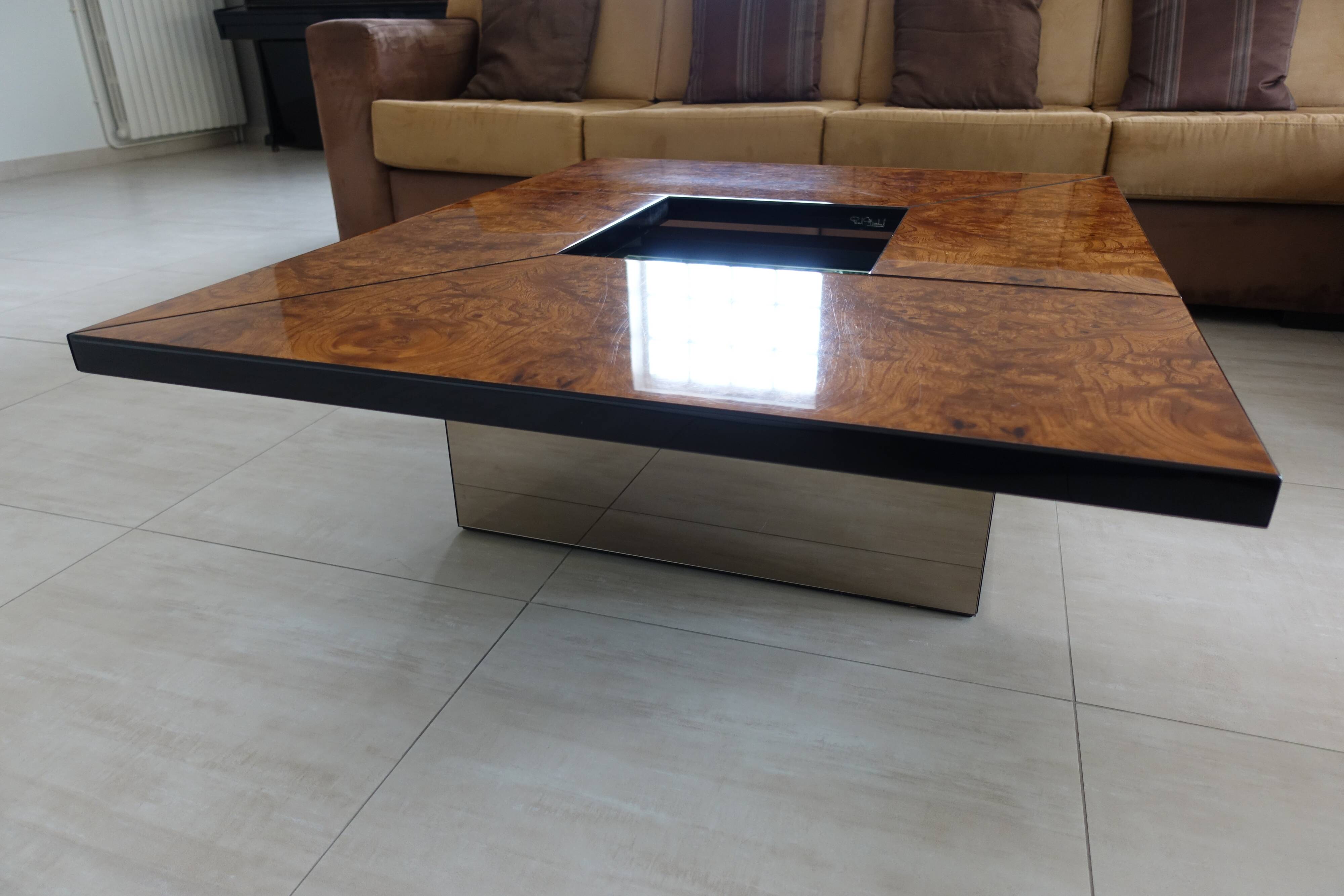 Table basse and canape coin paul michel