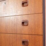 Scandinavian chest of drawers teak vintage 1960