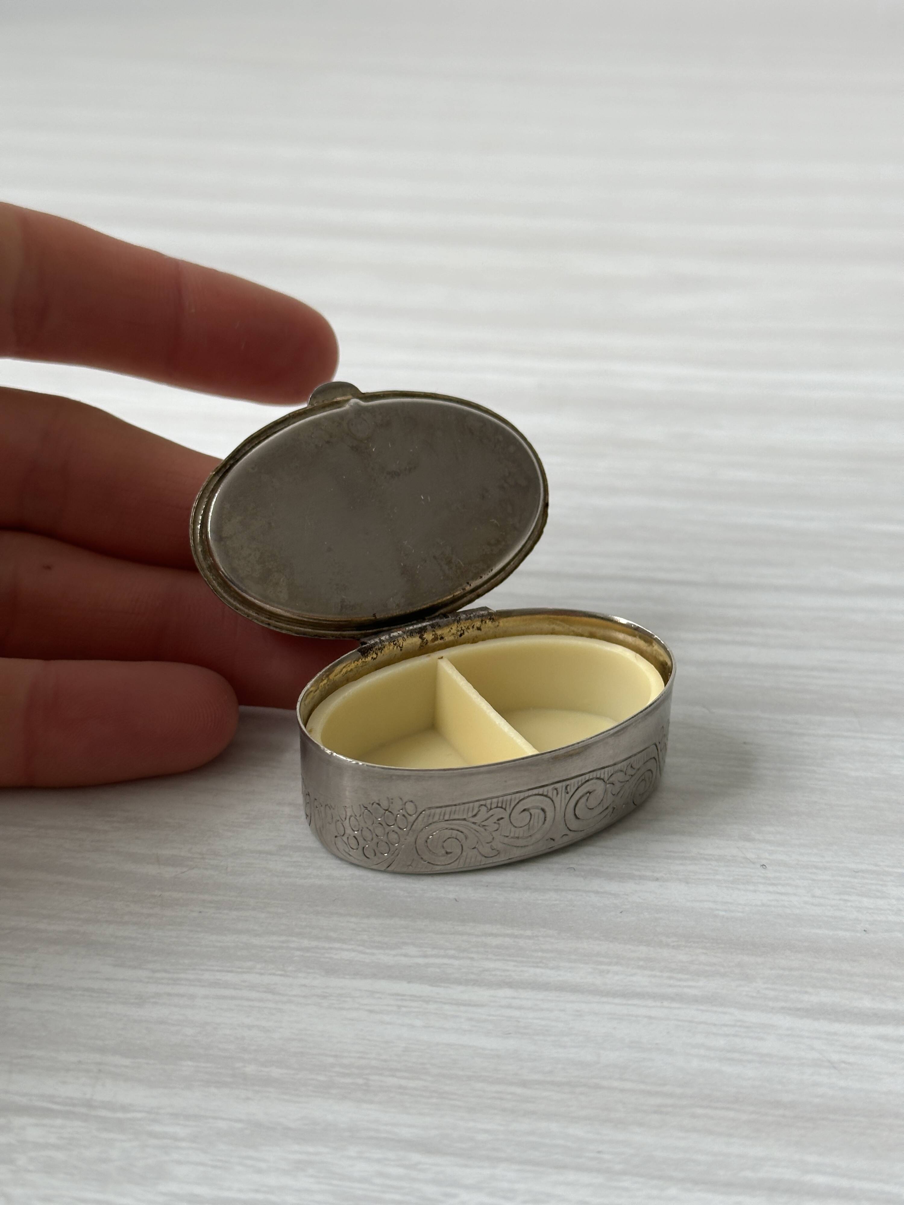 Steel and marble medicine box