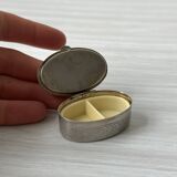 Steel and marble medicine box