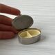 Steel and marble medicine box