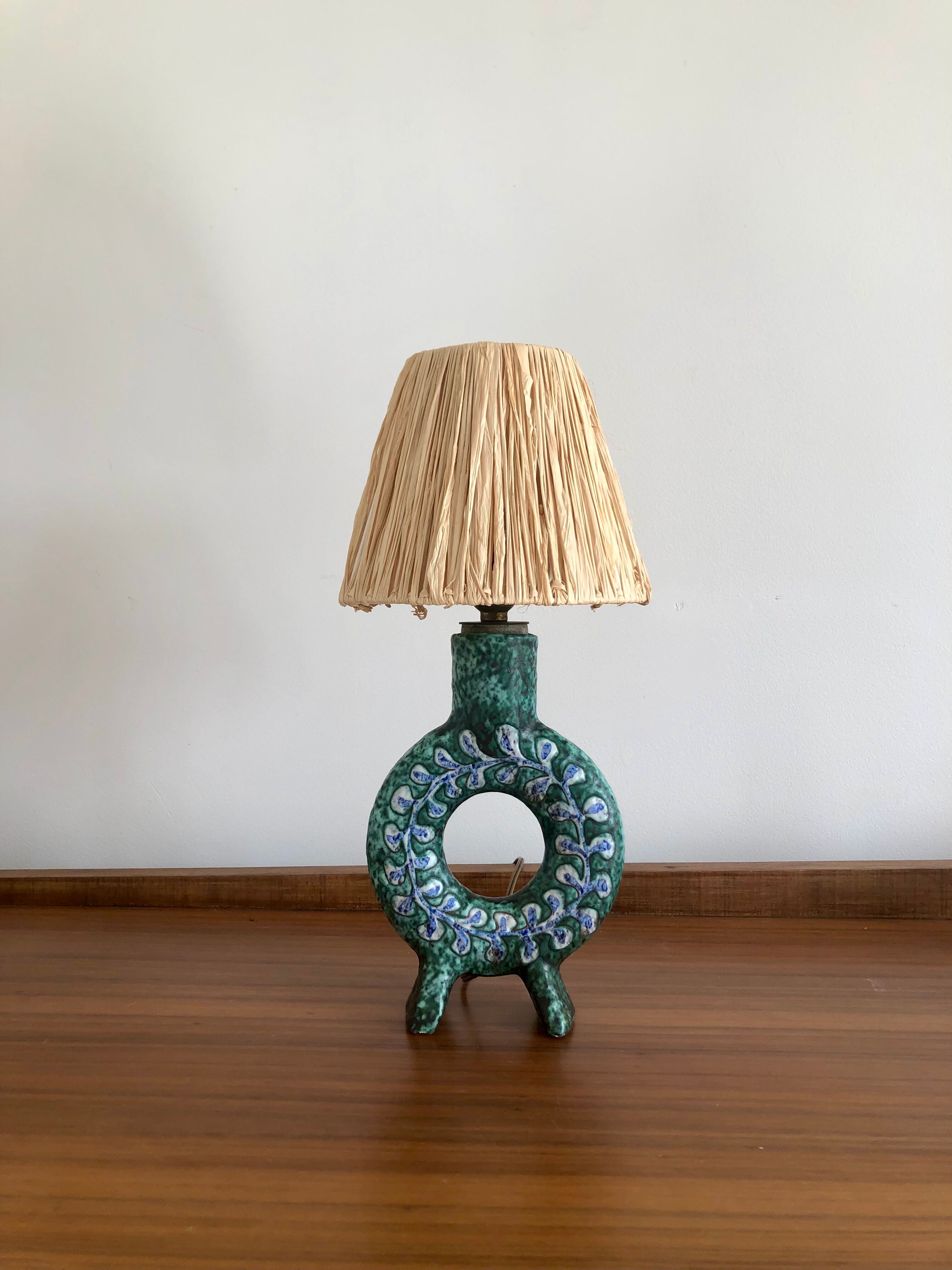 Ceramic lamp 50s