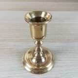 Bougeoir en laiton h10,5cm