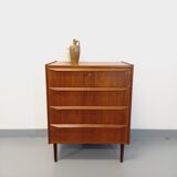 Scandinavian teak chest of drawers from the 60s