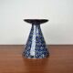 Mid-Century Modern German Vase with Peacock Design