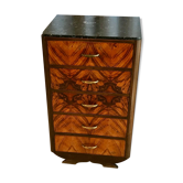 Art Deco writing, rosewood