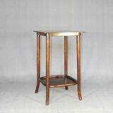 2 side tables - Thonet No. 286, circa 1930 - curved wood -