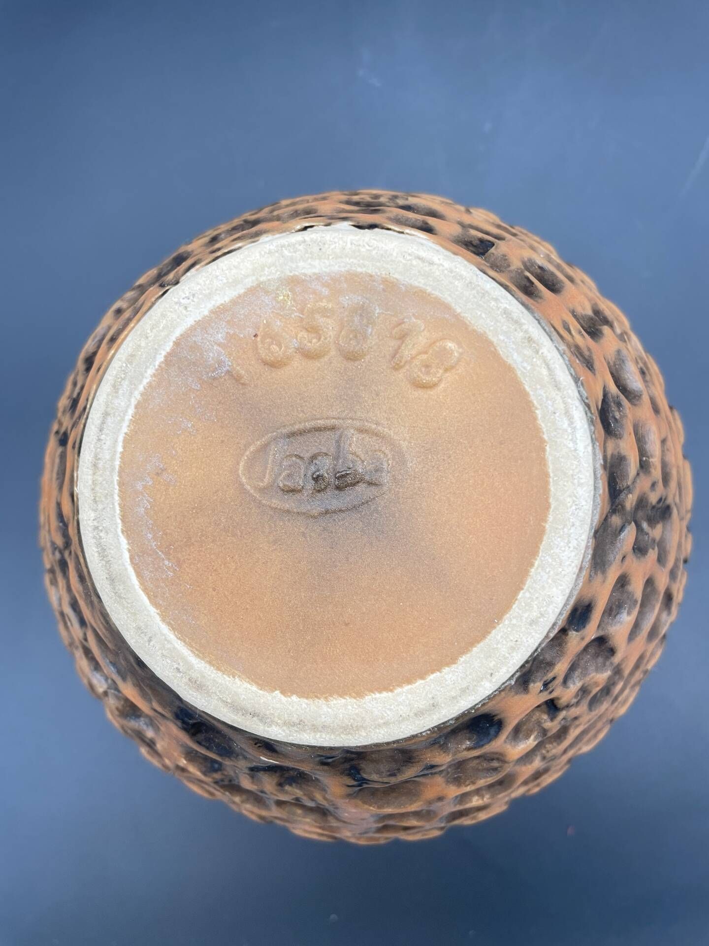 Vintage Jasba ceramic vase with reliefs of fantastic animals – All