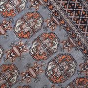 Tapis vintage ouzbek Bukhara fait main en laine – 127 x 190 cm – 1960s