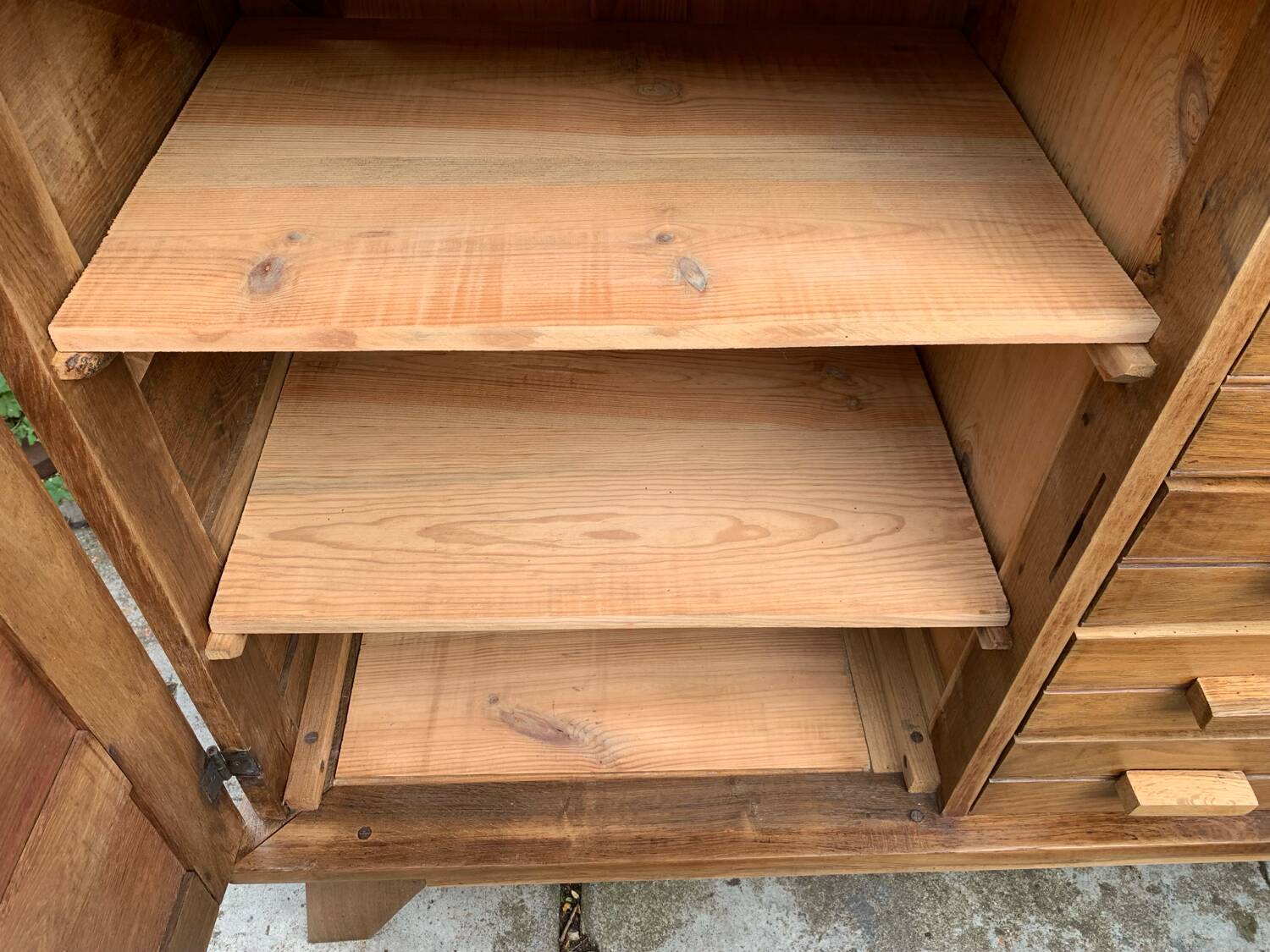 Buffet René Gabriel pieds compas 1945/50