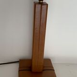 Leather lamp foot Le Tanneur, 1960