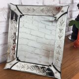 Venetian table mirror