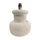 Sculptural lamp foot in natural stone design 70s