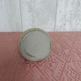 Glazed stoneware candlestick