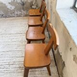 Set of 4 Aranjou “T” chairs