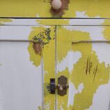 Old patinated Parisian buffet
