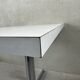 Table vintage en formica et chrome
