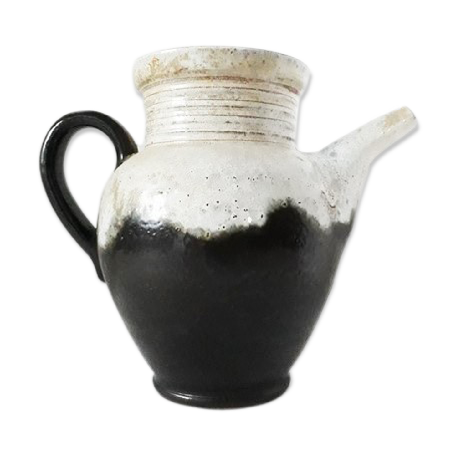 Ceramic jug signed "Losson"