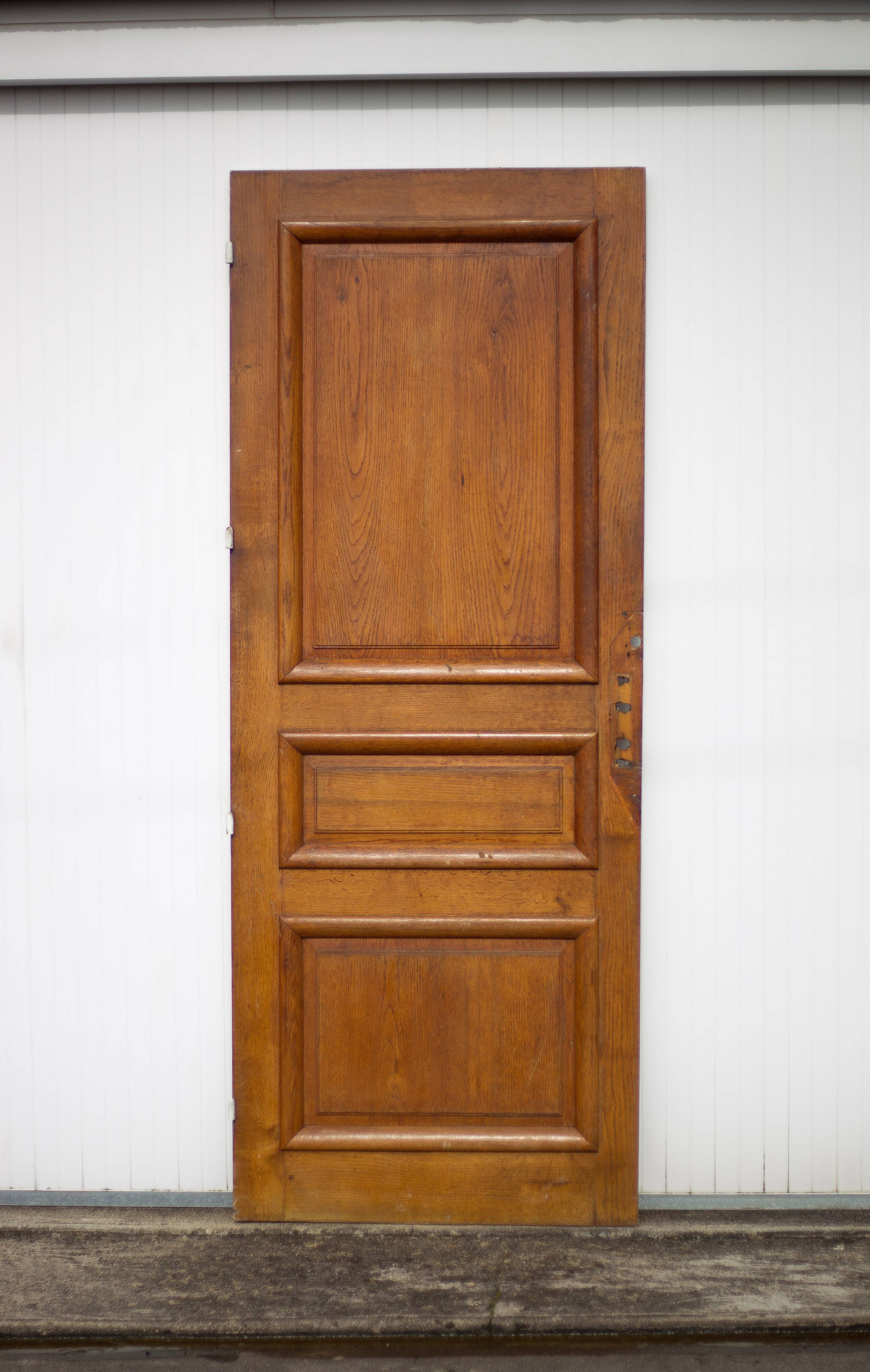 Porte ancienne, porte bois ancienne, porte vintage, porte d'intérieur, porte artisanale, 50's