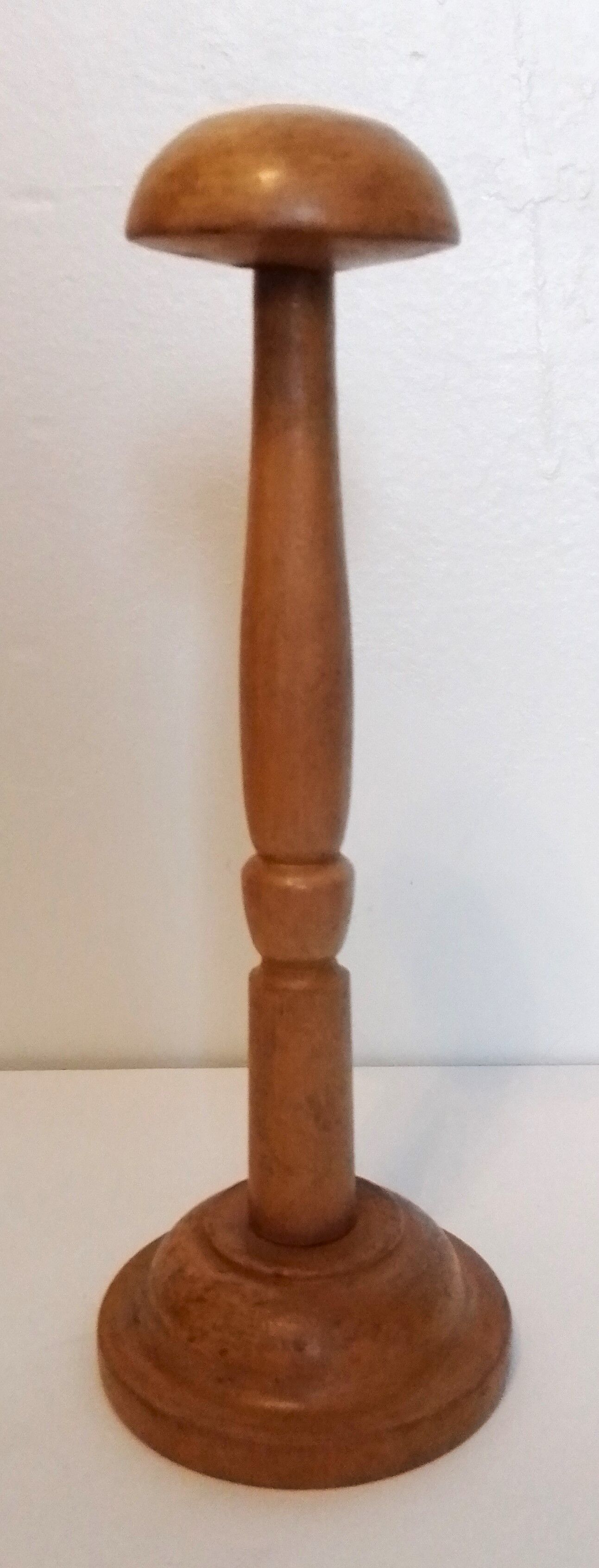 Wooden hat rack