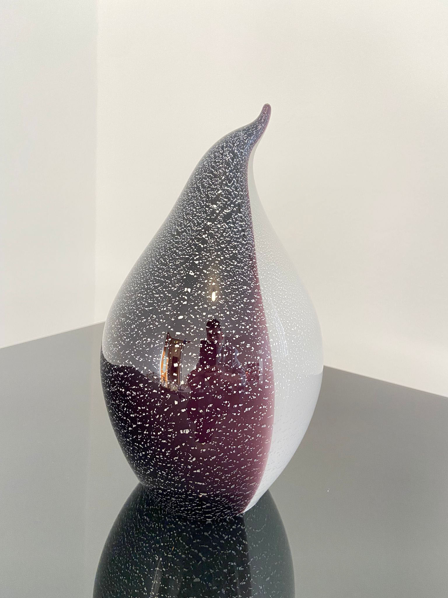 Penguin lamp in Murano glass, Italy, 80s
