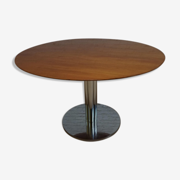 Table ronde moderne du milieu du siècle par Knoll International Kiga S.p.A, années 1960