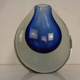 Murano Sommerso Glass Vase, Italy, 1960s