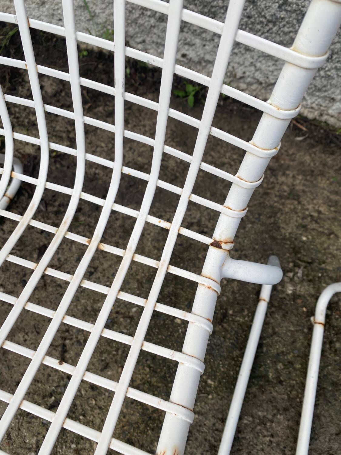 Designer metal chairs