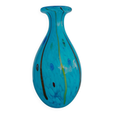 Vaas Meerkleurige en verre, style rétro, jaren 1980, Murano, italie
