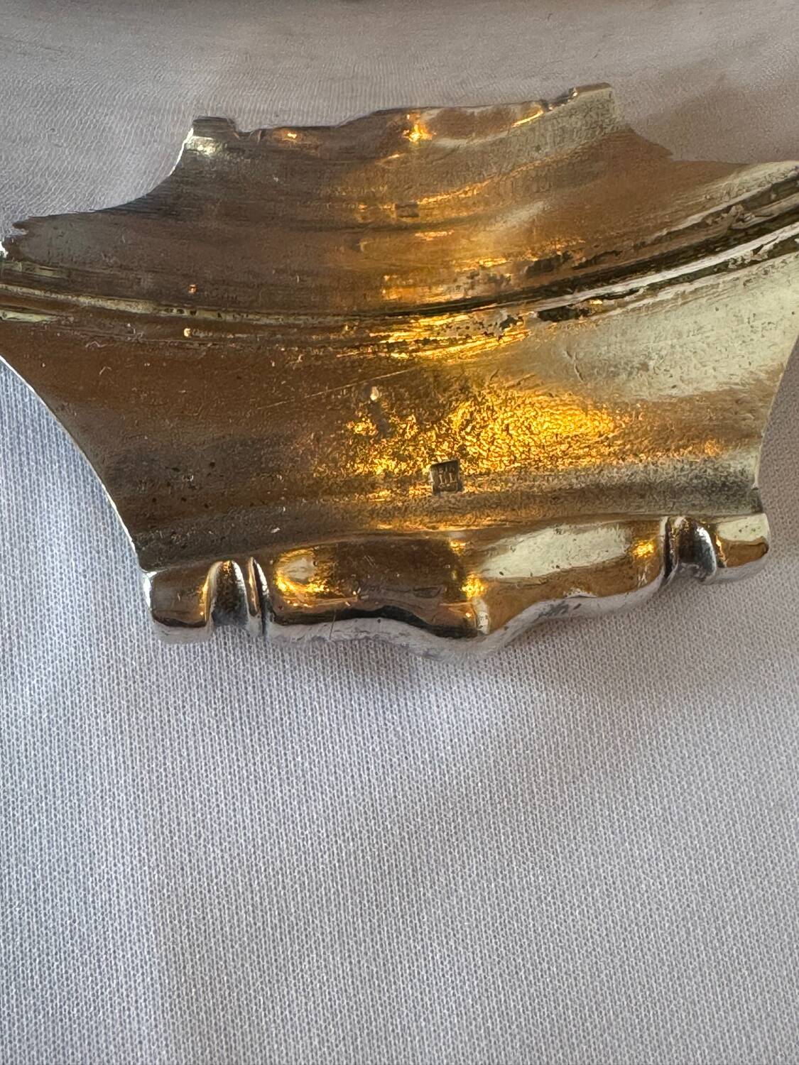 20th Century Silver-Plated Metal Compote/Cup