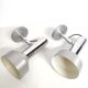Pair wall lamps spot 70s