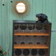 Renovated vintage showcase library