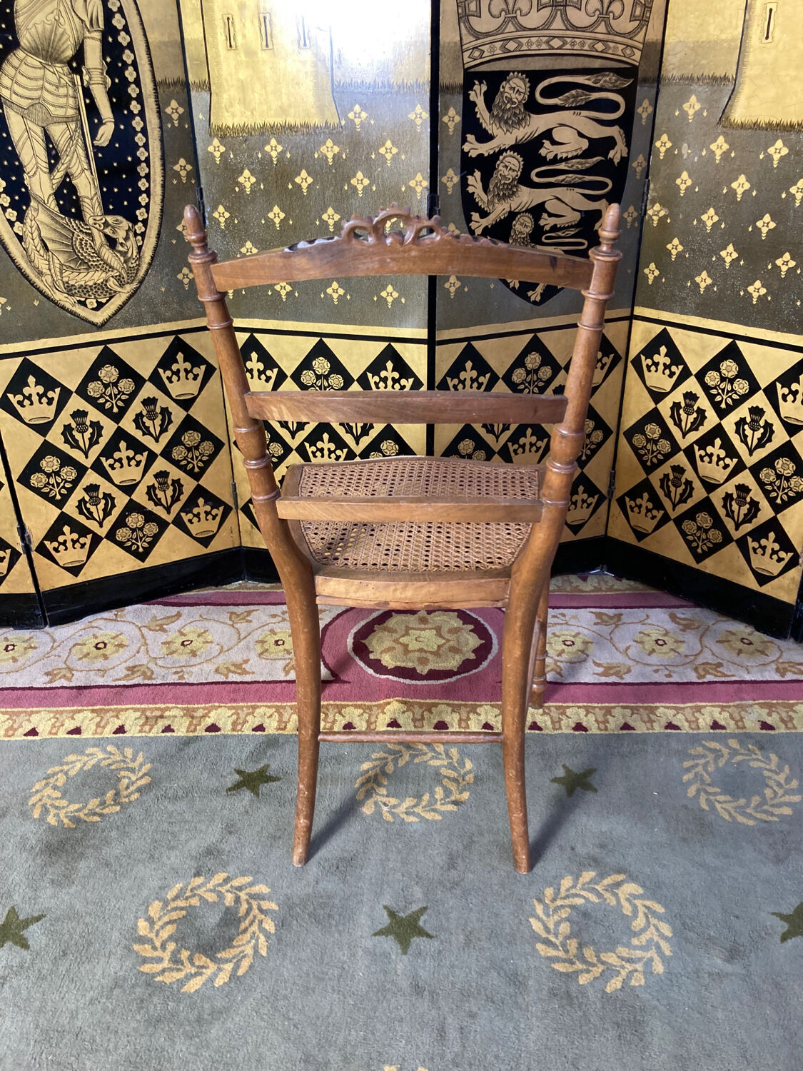 6 Art Nouveau chans chairs