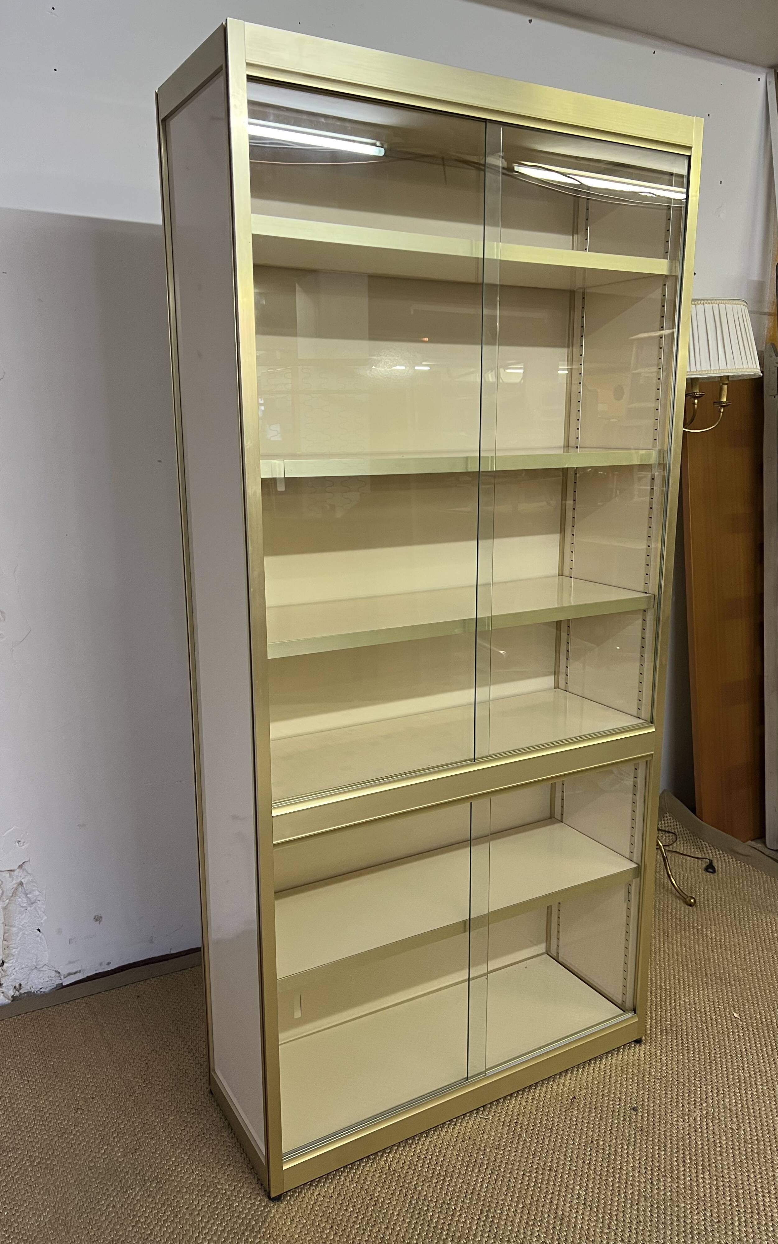 Vintage library display case