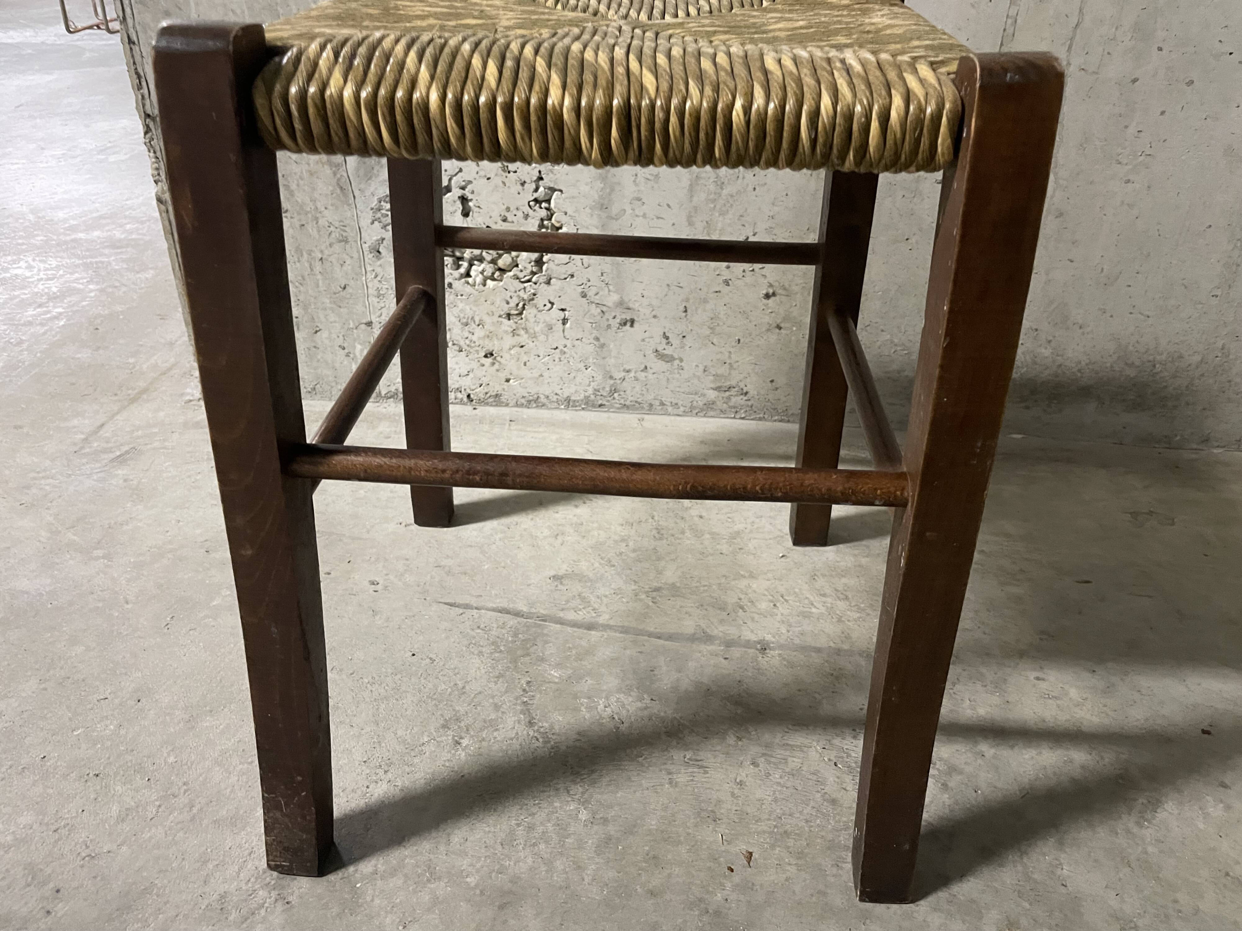 Straw stool