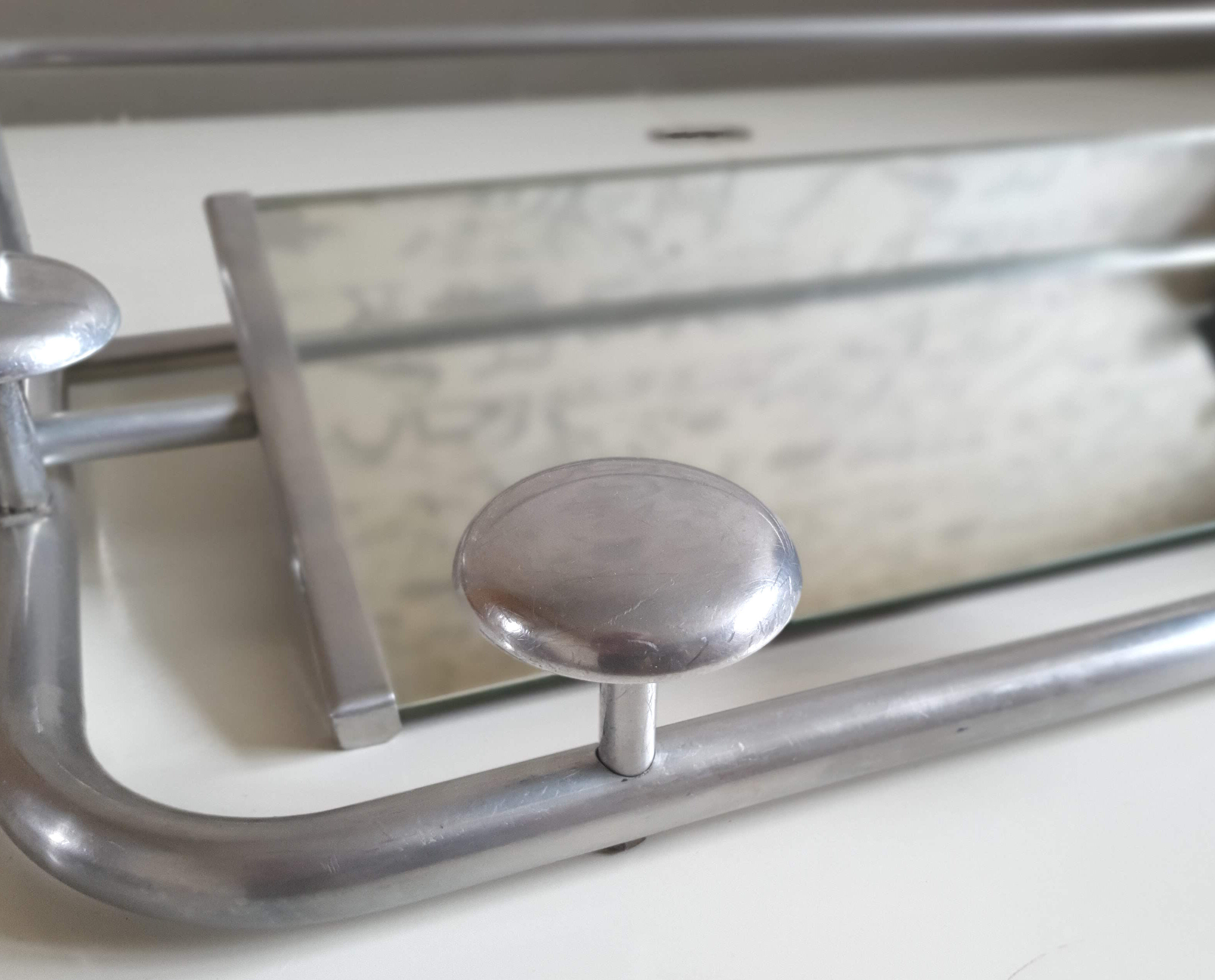 Vintage wall coat rack