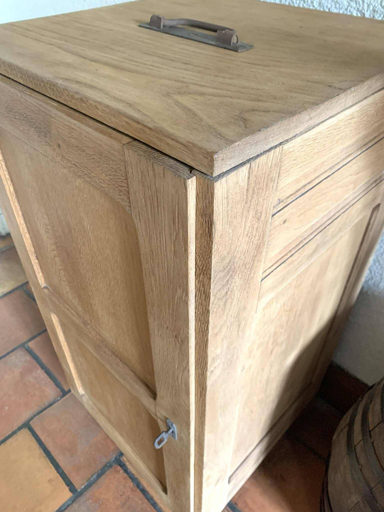 Solid oak pantry / kitchen unit