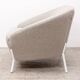 Milani Nuvola armchair + footstool