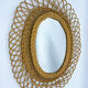 Rattan mirror