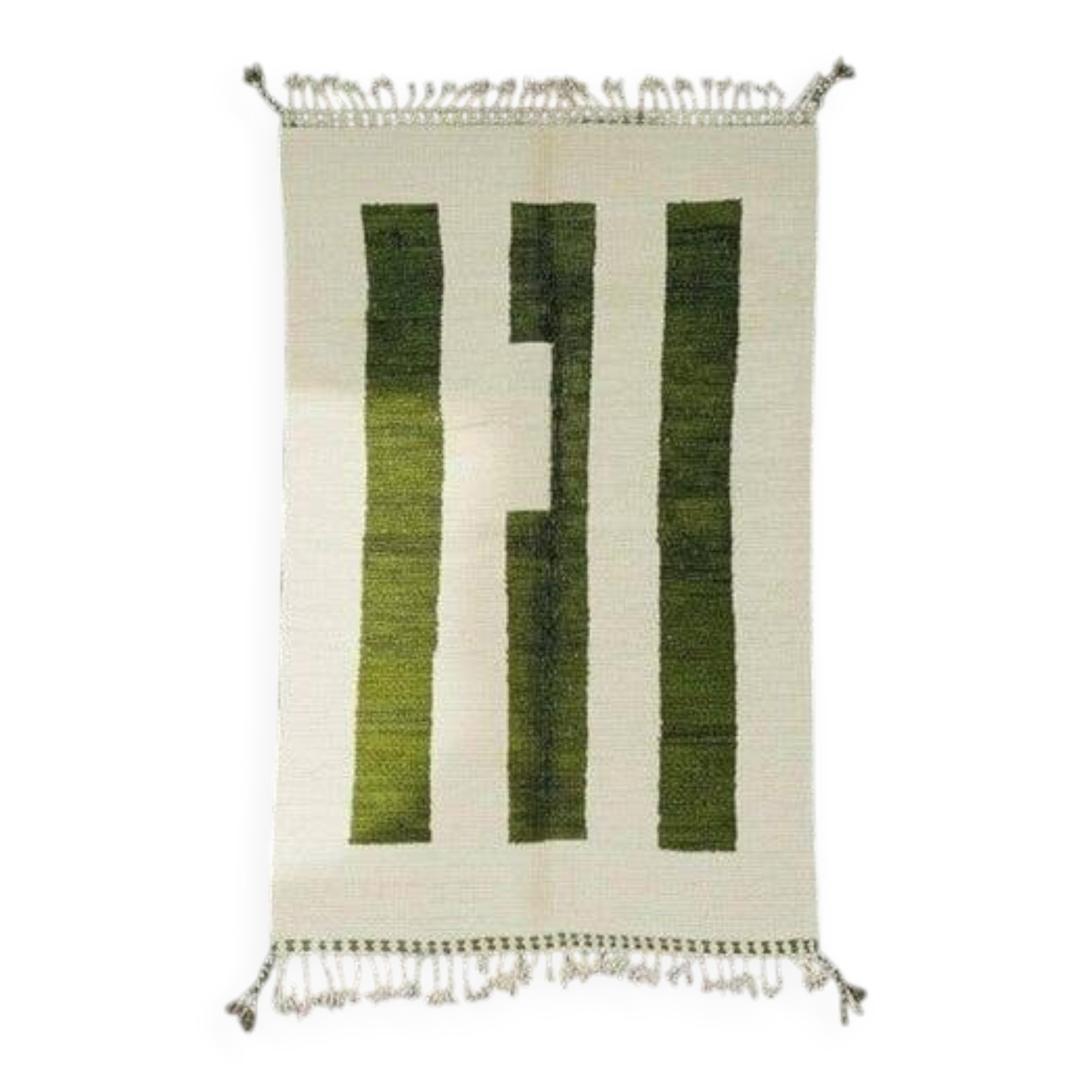 Handmade pure wool rug, size 160 x 250 cm