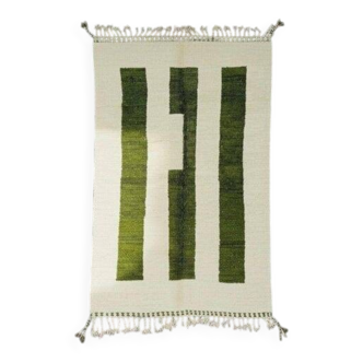 Handmade pure wool rug, size 160 x 250 cm