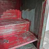 Ancien autel à offrandes en teck birman
