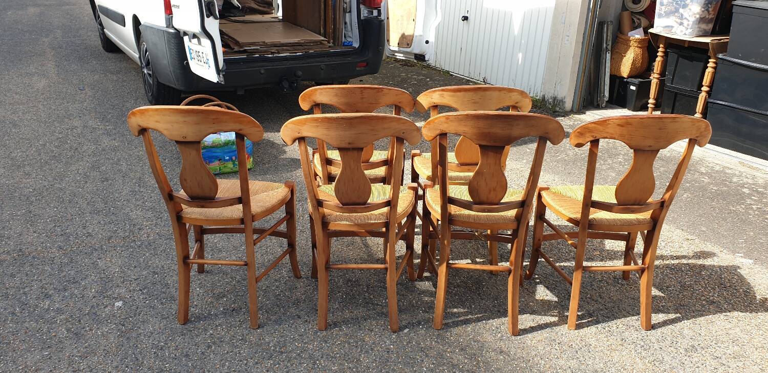 6 Louis Philippe chairs