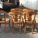 6 Louis Philippe chairs