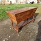 Provençal bread bin in oak 19th