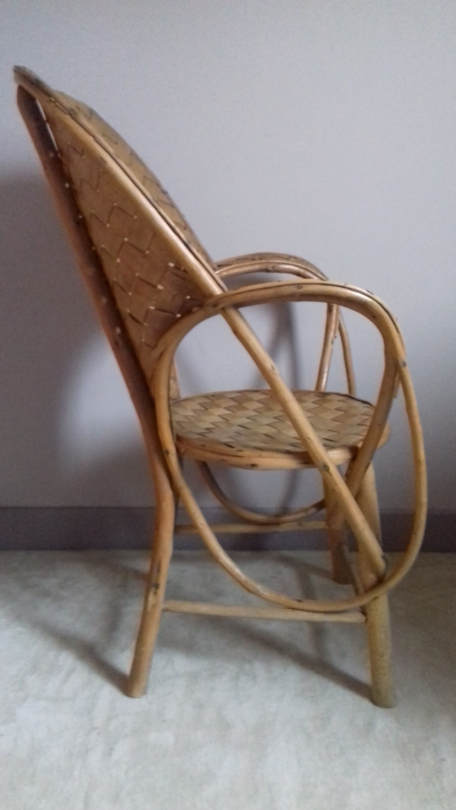 bamboo armchair