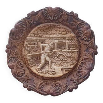 Wooden wall plate