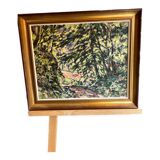 Landscape signed and dated 1965