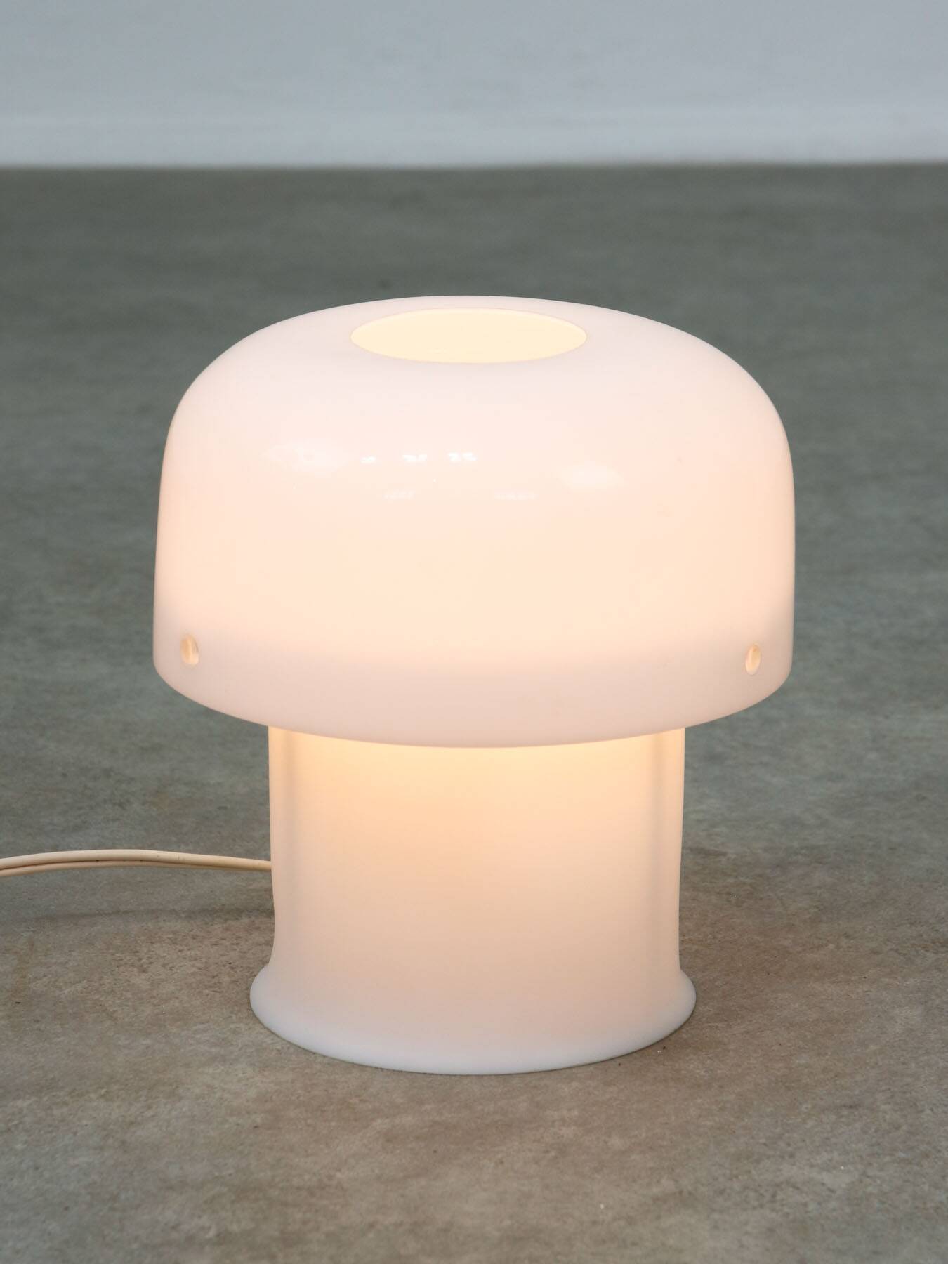 Space-age Mushroom Table Lamp by Luigi Massoni for Guzzini, 1970s